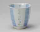 【まとめ買い10個セット品】和食器 ア386-098 花十草湯呑青【キャンセル/返品不可】【メイチョー】