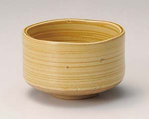 【まとめ買い10個セット品】和食器 ホ392-208 黄瀬戸抹茶碗【キャンセル/返品不可】【メイチョー】