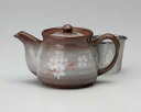 【まとめ買い10個セット品】和食器 イ394-098 平安桜アミ付ポット【キャンセル/返品不可】【メイチョー】