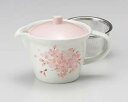 【まとめ買い10個セット品】和食器 キ394-058 花かんざしポット(茶こし付)【キャンセル/返品不可】【メイチョー】