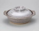 【まとめ買い10個セット品】和食器 メ400-108 灰釉刷毛目6号鍋【キャンセル/返品不可】【メイチョー】