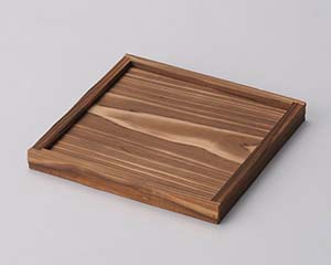 【まとめ買い10個セット品】和食器 メ406-328 焼杉台【キャンセル/返品不可】【メイチョー】