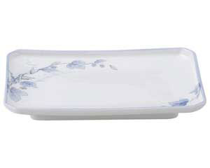 【まとめ買い10個セット品】和食器 オ475-218 清彩つた 四ツ切焼物皿【キャンセル/返品不可】【メイチョー】