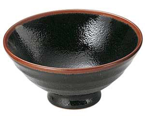 【まとめ買い10個セット品】和食器 ツ436-138 ゆず天目 大平【キャンセル/返品不可】【メイチョー】
