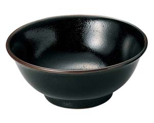 【まとめ買い10個セット品】和食器 ア439-018 柚子天目 反高台6.8丼【キャンセル/返品不可】【メイチョー】