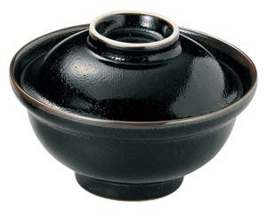 【まとめ買い10個セット品】和食器 ア357-318 柚子天目 蓋丼【キャンセル/返品不可】【メイチョー】