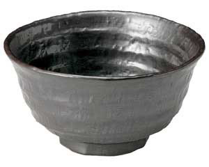 【まとめ買い10個セット品】和食器 ト441-078 鉄結晶 ロクベ6.0丼【キャンセル/返品不可】【メイチョー】