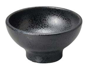 【まとめ買い10個セット品】和食器 ツ449-258 豊明(粉引・黒耀・赤釉) 3.5高台丼【キャンセル/返品不可】【メイチョー】