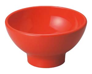 【まとめ買い10個セット品】和食器 ツ448-288 豊明(粉引・黒耀・赤釉) 4.5高台丼【キャンセル/返品不可】【メイチョー】