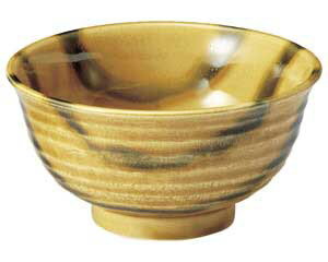 【まとめ買い10個セット品】和食器 ア482-688 黄交趾 5.5深口丼【キャンセル/返品不可】【メイチョー】