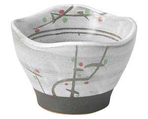 【まとめ買い10個セット品】和食器 ミ461-158 あけぼの(土物) 四ツ山2.8小鉢【キャンセル/返品不可】【メイチョー】