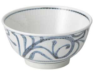 【まとめ買い10個セット品】和食器 ミ480-538 古代唐草 5.5高浜丼【キャンセル/返品不可】【メイチョー】