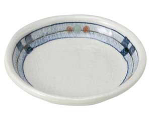 【まとめ買い10個セット品】和食器 ミ480-018 キューヴ 玉渕3.5皿【キャンセル/返品不可】【メイチョー】