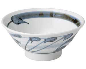 【まとめ買い10個セット品】和食器 ユ481-648 砥部風唐草 6.5そば丼【キャンセル/返品不可】【メイチョー】