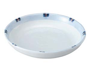 【まとめ買い10個セット品】和食器 ホ211-168 はなやぎ 深口6.5皿【キャンセル/返品不可】【メイチョー】