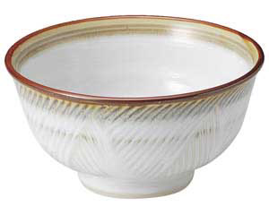 Ramen Bowls - 【まとめ買い10個セット品】和食器 ア483-018 乳白 深口5.5多用丼【キャンセル/返品不可】【メイチョー】