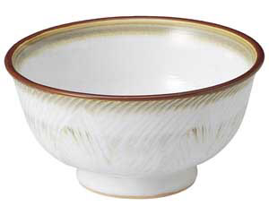 【まとめ買い10個セット品】和食器 ア483-028 乳白 深口6.0多用丼【キャンセル/返品不可】【メイチョー】