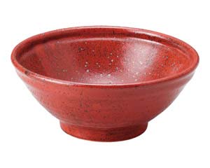 【まとめ買い10個セット品】和食器 ユ484-118 あかゆず すり鉢型丼【キャンセル/返品不可】【メイチョー】