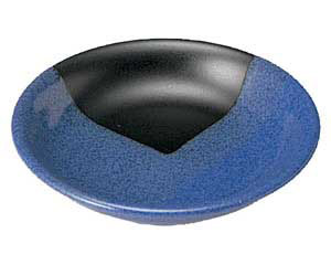 【まとめ買い10個セット品】和食器 ツ427-228 深青海 3.5皿【キャンセル/返品不可】【メイチョー】