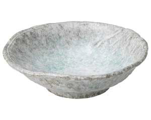【まとめ買い10個セット品】和食器 ス447-038 青釉 6号中鉢【キャンセル/返品不可】【メイチョー】