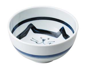 【まとめ買い10個セット品】和食器 ヨ487-378 ねこ 軽々丼 大【キャンセル/返品不可】【メイチョー】