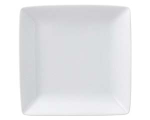 【まとめ買い10個セット品】 オ592-178 アリス白磁 21cm角皿【キャンセル/返品不可】【メイチョー】