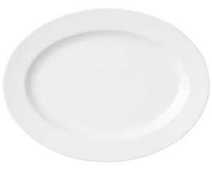 【まとめ買い10個セット品】 ヤ593-478 白玉渕 14インチプラター【キャンセル/返品不可】【メイチョー】