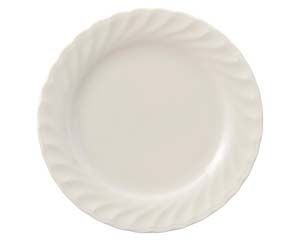 【まとめ買い10個セット品】 ツ582-088 シルキーウェーブ 6 1/2パン皿【キャンセル/返品不可】【メイチョー】