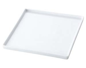 【まとめ買い10個セット品】 ラ559-038 TUBE WHITE 24.5cmスクウェアプレート【キャンセル/返品不可】【メイチョー】