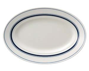 【まとめ買い10個セット品】 コ567-168 カントリーサイドネイビーブルー 26.5cmプラター【キャンセル/返品不可】【メイチョー】