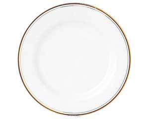 【まとめ買い10個セット品】 ヤ570-018 親子金線 玉6.5インチパン皿【キャンセル/返品不可】【メイチョー】