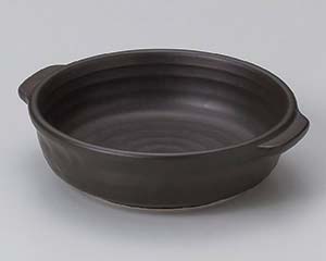 【まとめ買い10個セット品】 ホ605-078 黒耐熱グラタン【キャンセル/返品不可】【メイチョー】