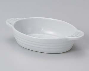 【まとめ買い10個セット品】 カ605-158 白グラタンL【キャンセル/返品不可】【メイチョー】