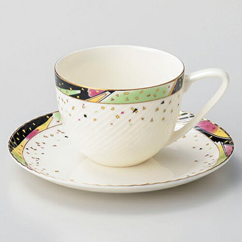 【まとめ買い10個セット品】 ア611-178 N.Bシンホニーコーヒー碗と受皿【キャンセル/返品不可】【メイチョー】