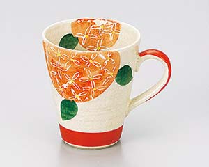 【まとめ買い10個セット品】 ロ617-248 あじさい赤マグ【キャンセル/返品不可】【メイチョー】