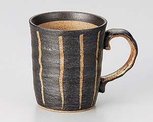【まとめ買い10個セット品】 ロ619-118 紺十草マグ【キャンセル/返品不可】【メイチョー】