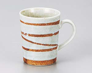 【まとめ買い10個セット品】 ホ619-278 白渦マグカップ【キャンセル/返品不可】【メイチョー】