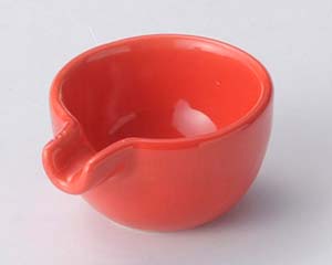 【まとめ買い10個セット品】 ロ623-388 カラー片口珍味 レッド【キャンセル/返品不可】【メイチョー】