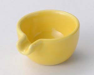 【まとめ買い10個セット品】 ロ623-378 カラー片口珍味 イエロー【キャンセル/返品不可】【メイチョー】