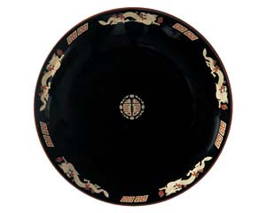 【まとめ買い10個セット品】 イ658-018 天目金彩竜 尺皿【キャンセル/返品不可】【メイチョー】