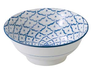 【まとめ買い10個セット品】 ハ661-178 チェンマイ 7.5高台丼【キャンセル/返品不可】【メイチョー】