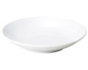 【まとめ買い10個セット品】 カ654-088 アジアン(白) 白21cm深皿【キャンセル/返品不可】【メイチョー】(3)