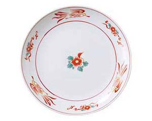 【まとめ買い10個セット品】 ホ666-148 花鳥 7 1/2インチ丸皿【キャンセル/返品不可】【メイチョー】