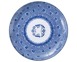 【まとめ買い10個セット品】 ホ670-018 新古代波(タイスキ) 11インチメタ丸皿【キャンセル/返品不可】【メイチョー】