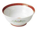 【まとめ買い10個セット品】 オ671-648 朱金雷門 反高台6.5丼【キャンセル/返品不可】【メイチョー】