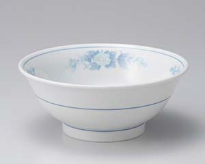 【まとめ買い10個セット品】 ア672-228 三色牡丹反高台7.0丼【キャンセル/返品不可】【メイチョー】