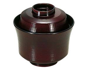 【まとめ買い10個セット品】 エ689-238 [TA]3.1寸京型木目椀 溜[洗]【キャンセル/返品不可】【メイチョー】