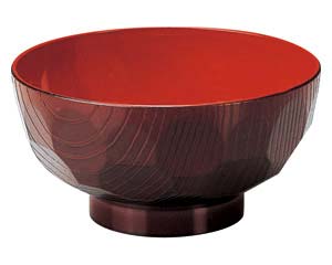 【まとめ買い10個セット品】 ヌ692-088 [A]新4寸亀甲汁椀 溜内朱【キャンセル/返品不可】【メイチョー】