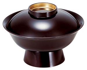 【まとめ買い10個セット品】 エ694-048 [A]7寸大名型丼椀 溜つば金【キャンセル/返品不可】【メイチョー】