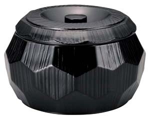 【まとめ買い10個セット品】 ヌ696-158 [A]はつり亀甲丼 黒塗(内黒)【キャンセル/返品不可】【メイチョー】